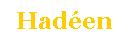 Zone de Texte: Haden